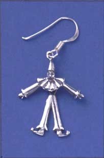 SPC MOVEABLE CLOWN DROP EARRINGS