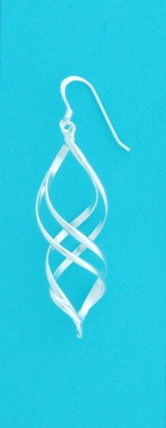 SPC DROP ERRINGS DOUBLE TWIST TWISTY