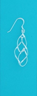 SPCDROP ERRINGS TRIPLE TWIST MARQ