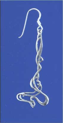 SPC ART-NOVEAU DROP EARRINGS           =