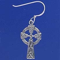 SPC CELTIC CROSS DROP EARRINGS         =