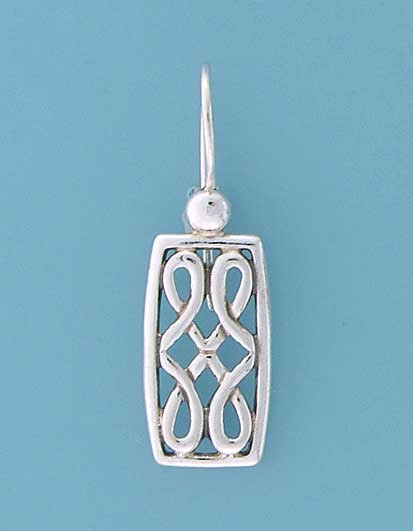 SPC CUTOUT CELTIC DESIGN DROP EARRINGS