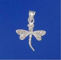 SPC STONE SET DRAGONFLY PENDANT        =