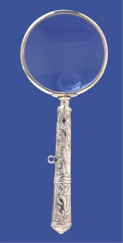 SPC 50mm DIA.EMBOSSED MAGNIFYING GLASS =