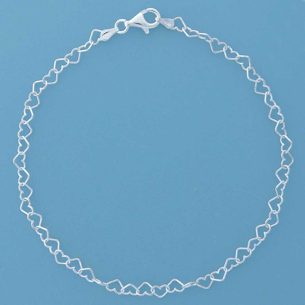 SPC TINY LINKED HEARTS ANKLET