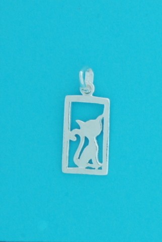 SPC CUTOUT REC. WITH CAT SILHOUETTE X 2