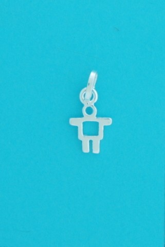 SPC CUTOUT BOY CHARM SOLD IN 3'S
