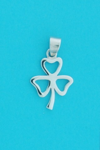 SPC 18mm CUTOUT THREE LEAF CLOVER PEND.=