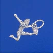 SPC SHOOTING FOOTBALLER CHARM