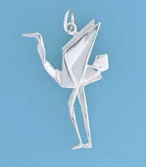 SPC LARGE ORIGAMI PAPER BIRD CHARM     =