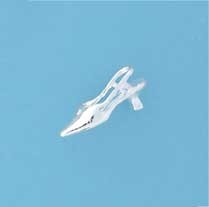 SPC POLISHED SLINGBACK SHOE CHARM      =