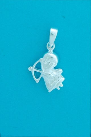 SPC CZ SET CUPID PENDANT               =