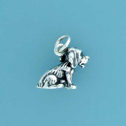 SPC SITTING DOG CHARM