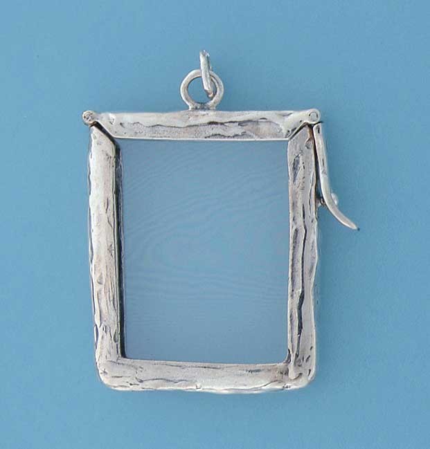 SPC 34x28mm HINGED TOP PICT.FRAME LOCKET