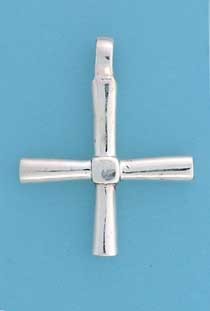 SPC 30x30mm FANCY CROSS PENDANT