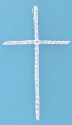 SPC 64x38mm CZ SET SKINNY CROSS