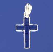 SPC 20x14 BLUE STONE CROSS             =