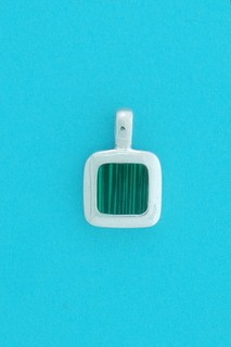 SPC SQUARE PENDANTS - MALACHITE