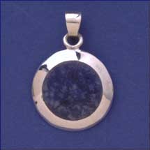 SPC 20mm ROUND SODALITE PENDANT