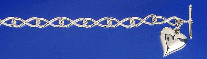 SPC FIGURE 8 BRAC WITH T BAR+HEART DROP=