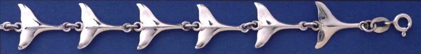 SPC LINKED WHALE TAIL BRACELET         -