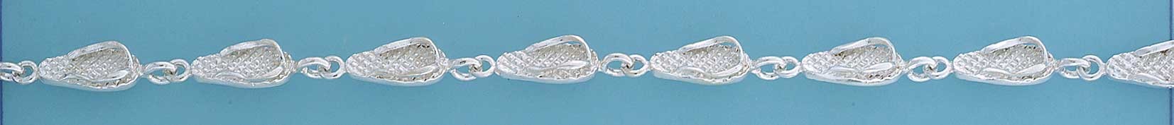 SPC SINGLE ROW FLIP-FLOPS BRACELET