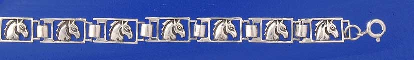 SPC HORSE HEAD CUTOUT RECTANGLES BRAC. =