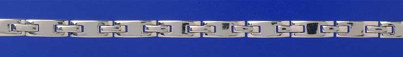 SPC 6mm WIDE POLISHED HINGED BRACELET