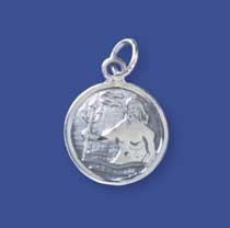 SPC 16mm ROUND AQUARIUS PENDANT        =