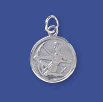 SPC 16mm ROUND SAGITARIUS PENDANT      =