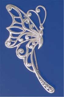 SPC CUTOUT CAST BUTTERFLY BROOCH       -