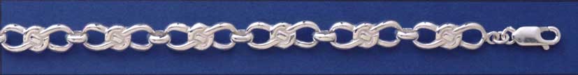 SPC BOW SHAPE SECT.CELTIC KNOT BRAC    -