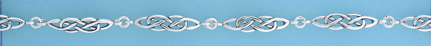 SPC OXIDISED CELTIC KNOT BRACELET
