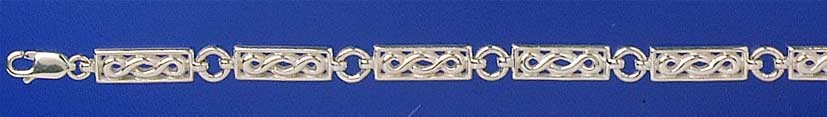 SPC CUTOUT RECTANGLES CELTIC BRACELET