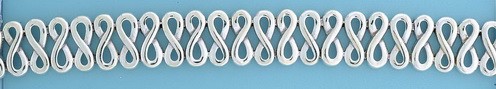 SPC 16mm WIDE FIGURE EIGHT LINKED BRAC.