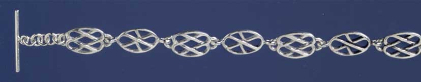SPC OXIDISED CELTIC BRAC WITH T BAR