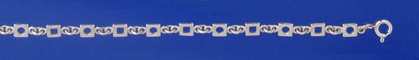 SPC SMALL SQUARES WITH HOLES BRACELET  =