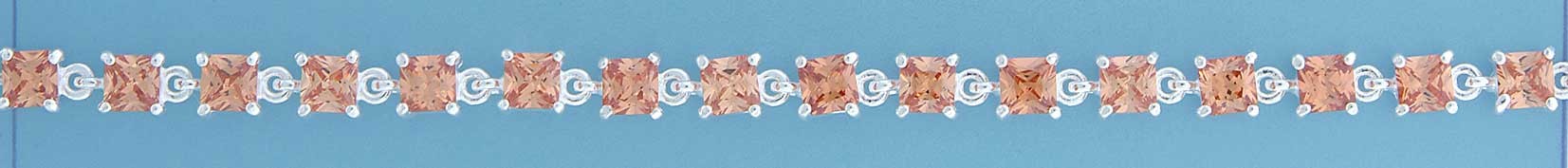 SPC 5mm SQ.CHAMP.CZ TENNIS STYLE BRAC. =