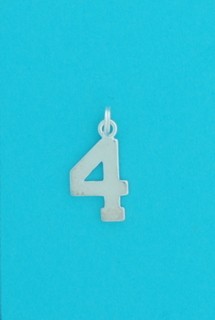 SPC 13mm NUMBER FOUR PENDANT           =