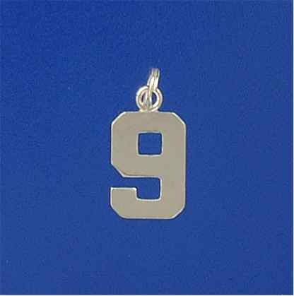 SPC 13mm NUMBER NINE PENDANT           =