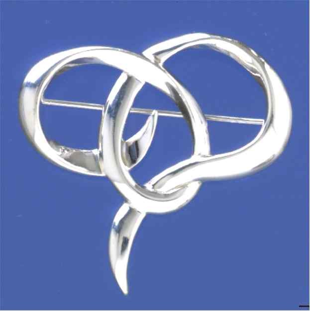 SPC CAST SWIRL BROOCH                  =