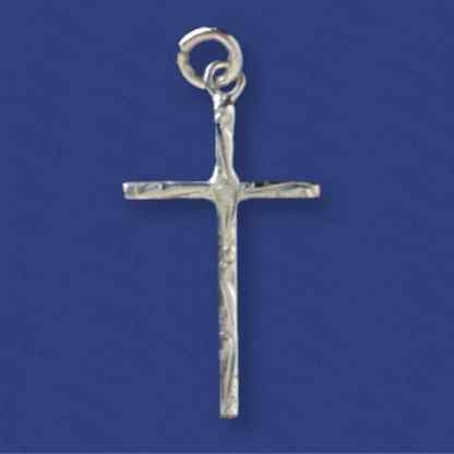 SPC 24x15x1.7x1.7mm SMALL ENGRAVED CROSS