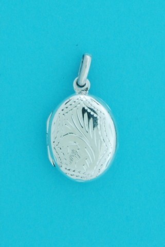 SPC ENGRAVED OVAL LOCKET