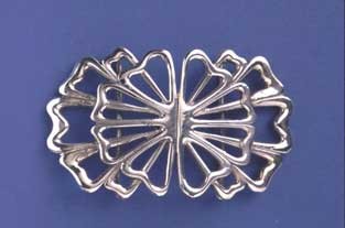 SPC WIRE FLOWER SHAPE NURSES BUCKLE    =