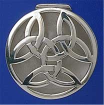 SPC 31mm PIERCED CELTIC PATTERN PILLBOX=