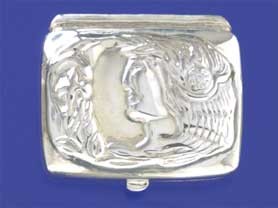 SPC 26x34mm LADY HEAD PILLBOX          -