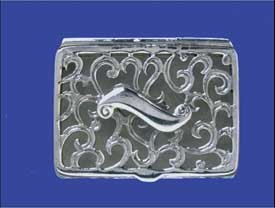 SPC 32x22mm PIERCED TOP RECT.BOX