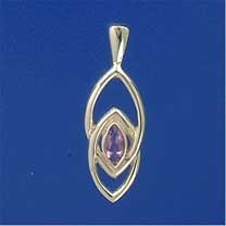SPC MARQUIS AMETHYST FANCY PENDANT