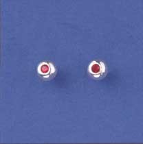 SPC ASST.COL.CRYSTAL SET 5mm DOME STUDS