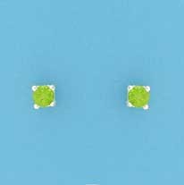 SPC 4mm CLAW SET ROUND STUD- GREEN     =